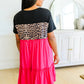 PREORDER: Tiered Leopard Dress in Three Colors