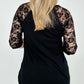 On The Go Lace Half Sleeve Top