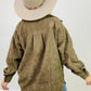 Oversized Corduroy Button Front Shacket