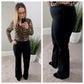 Next Level Black Flare Jeans