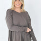 Solid Cotton Jersey Loose Fit Top (Multiple Colors)