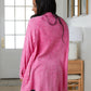 Corey Button Up Top in Fuchsia