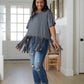 Blake Fringe Hem Top