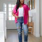 Working on Me Top in Hot Pink
