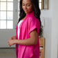 Working on Me Top in Hot Pink
