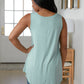 Trust Me V-Neck Tank in Dusty Green