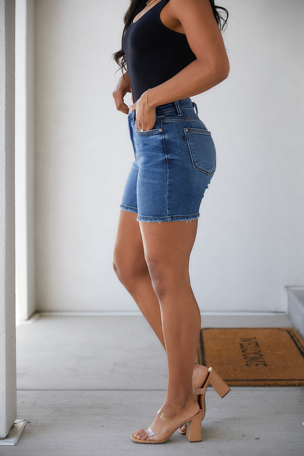 Judy Blue High Rise Denim Shorts