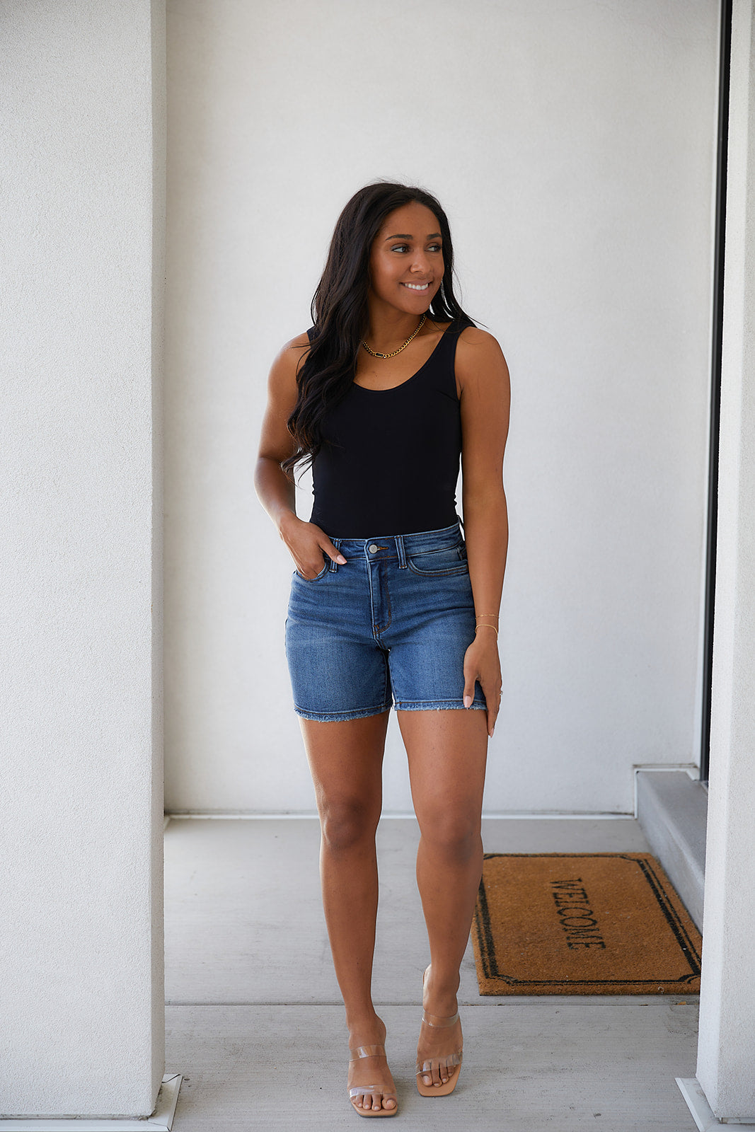 Judy Blue High Rise Denim Shorts