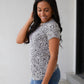 Don't Tame Me Animal Print Top