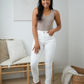 Judy Blue High Rise Creamsicle Cuffed Boyfriend Jeans