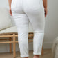Judy Blue High Rise Creamsicle Cuffed Boyfriend Jeans