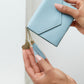 Love Letter Wallet in Powder Blue