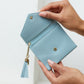 Love Letter Wallet in Powder Blue