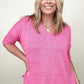 Wide Neck Oversized Loose Knit Top - Multiple Colors