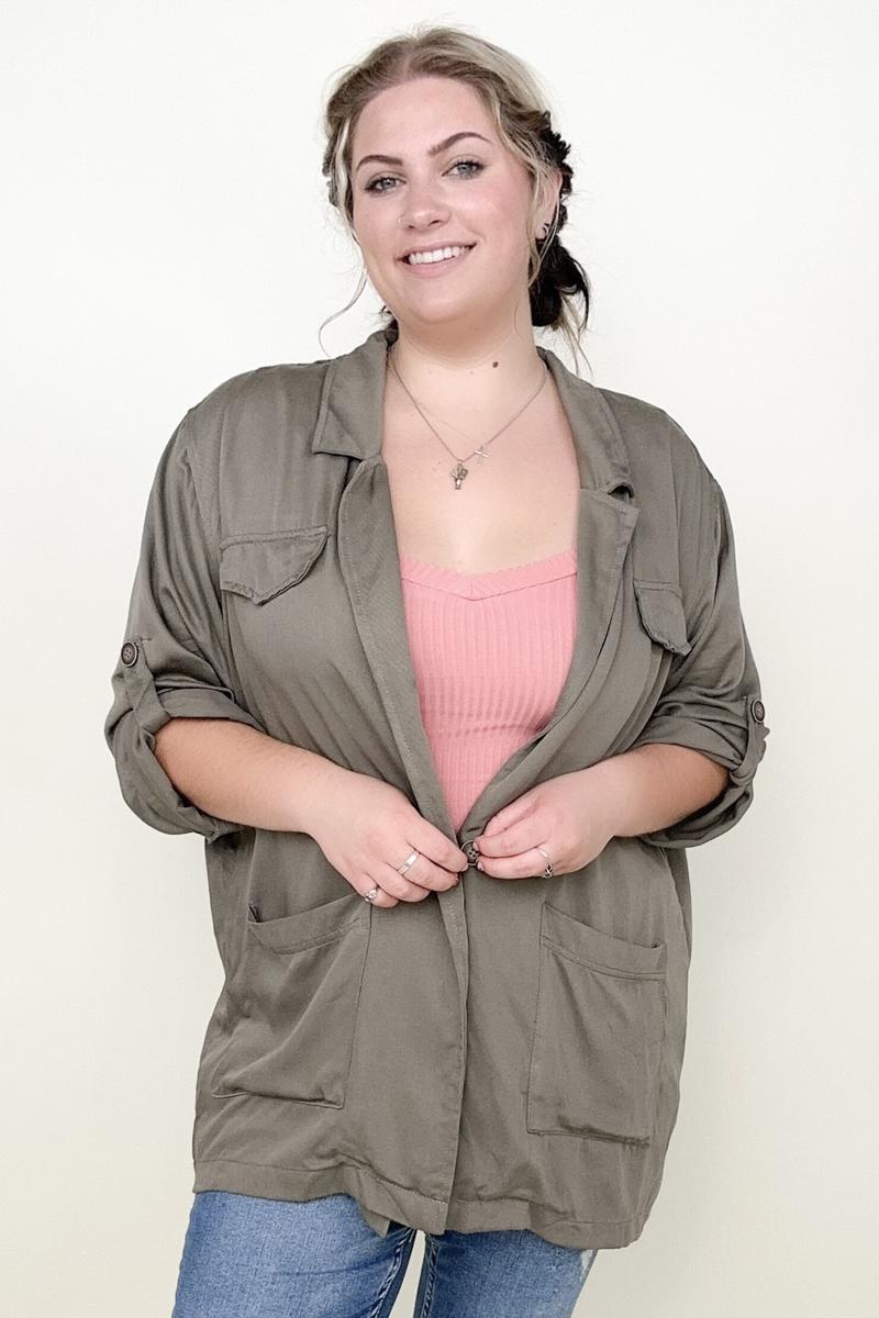 Everyday Belted Cargo Jacket