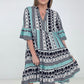 Myra Bell Sleeve Boho Dress
