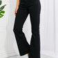Zenana Clementine Full Size High-Rise Bootcut Jeans in Black