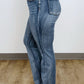 Judy Blue High Waist Contrast Wash Bootcut Jeans