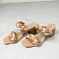 Maya Braided Heels in Nude