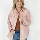 Solid Cotton Twill Shacket