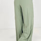 Sage Solid Wide Leg Pants