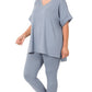 Microfiber Loungewear Set - Multiple Colors