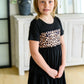 PREORDER: Matching Kid's Tiered Leopard Dress in Three Colors