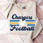 Retro Print Football Shirt/Sweatshirt