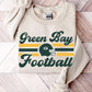 Retro Print Football Shirt/Sweatshirt
