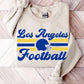 Retro Print Football Shirt/Sweatshirt