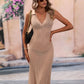 Openwork Johnny Collar Cover Up Dress