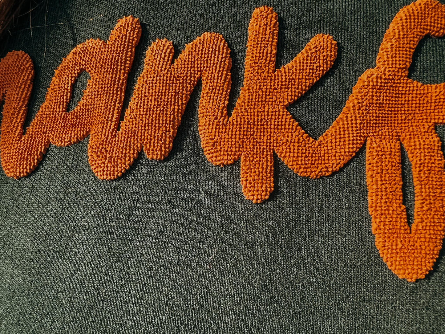 Thankful Puff Ink Sweatshirt