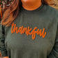 Thankful Puff Ink Sweatshirt