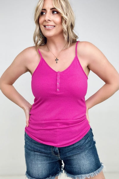 All Day Ribbed Cami - Multiple Colors