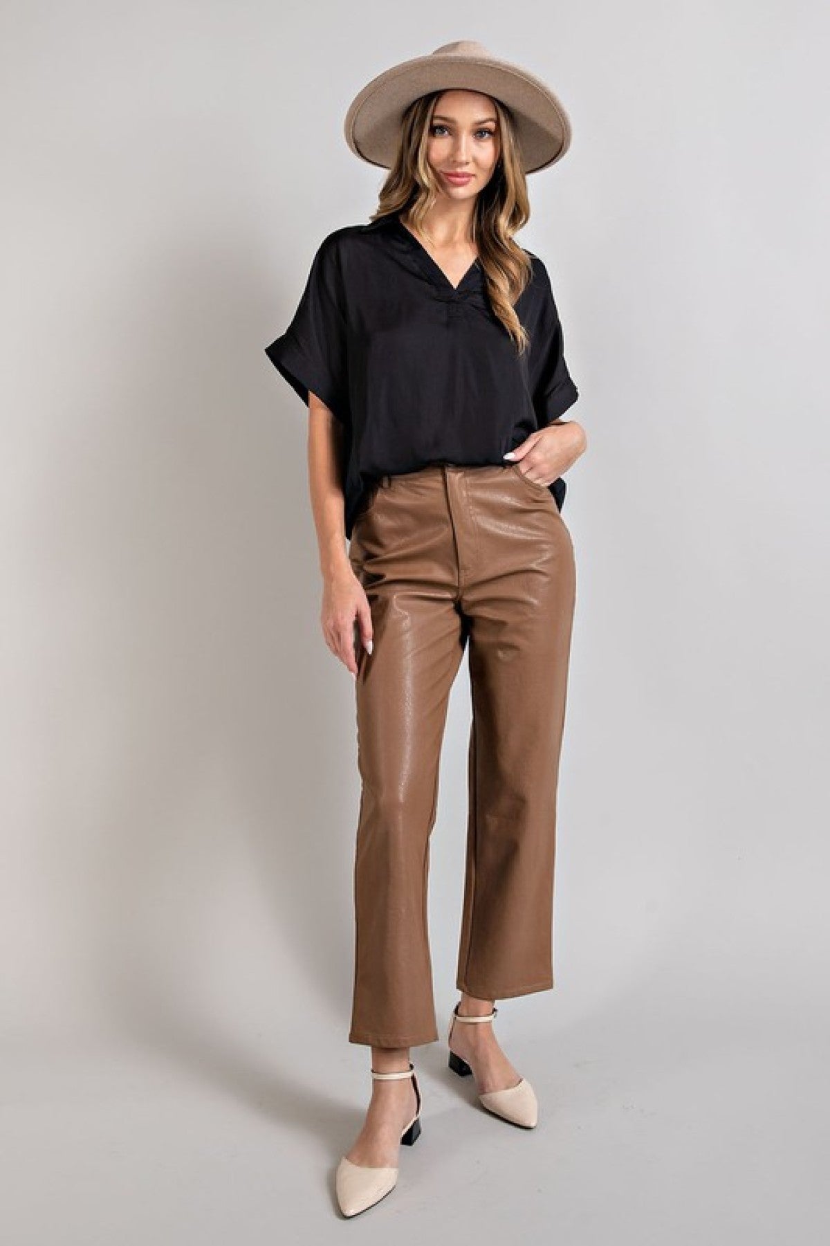 Work to Weekend Short Sleeve Blouse