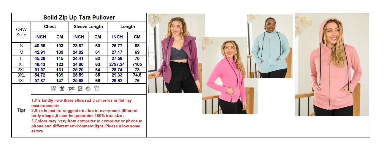 PREORDER: Audre Half Zip Hoodie in Three Colors