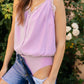 Lace Bonbon Bodysuit in Lavender