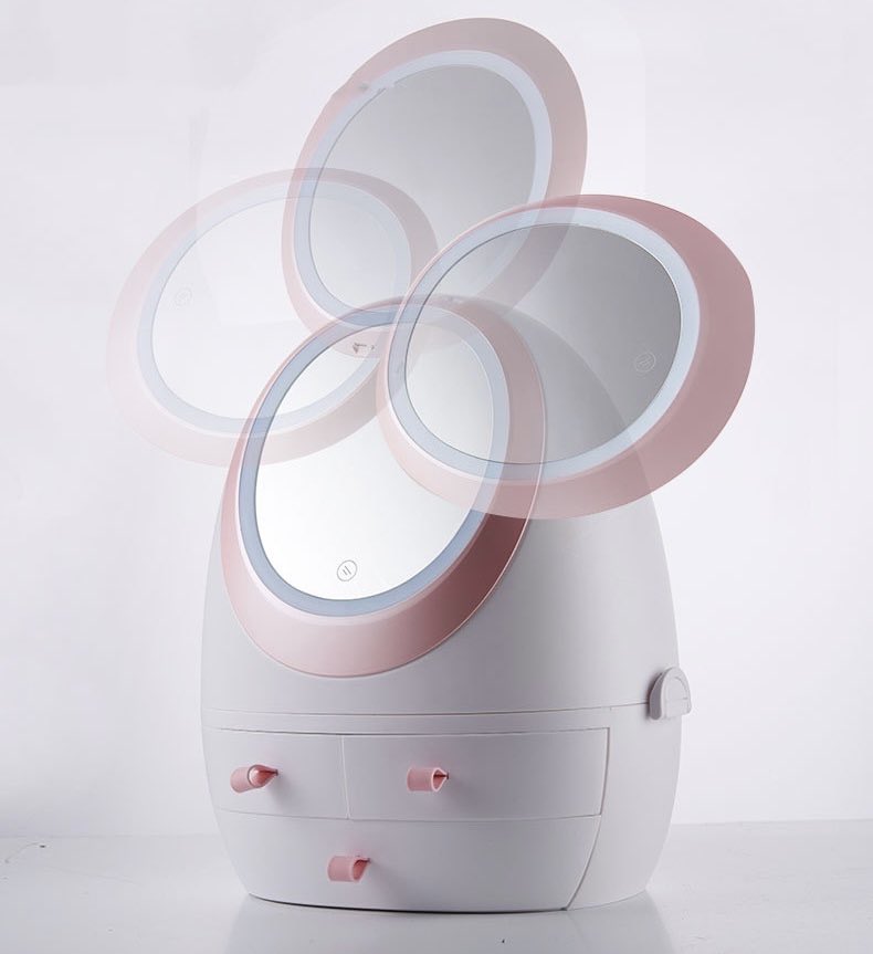PREORDER: Parker Beauty Storage in White