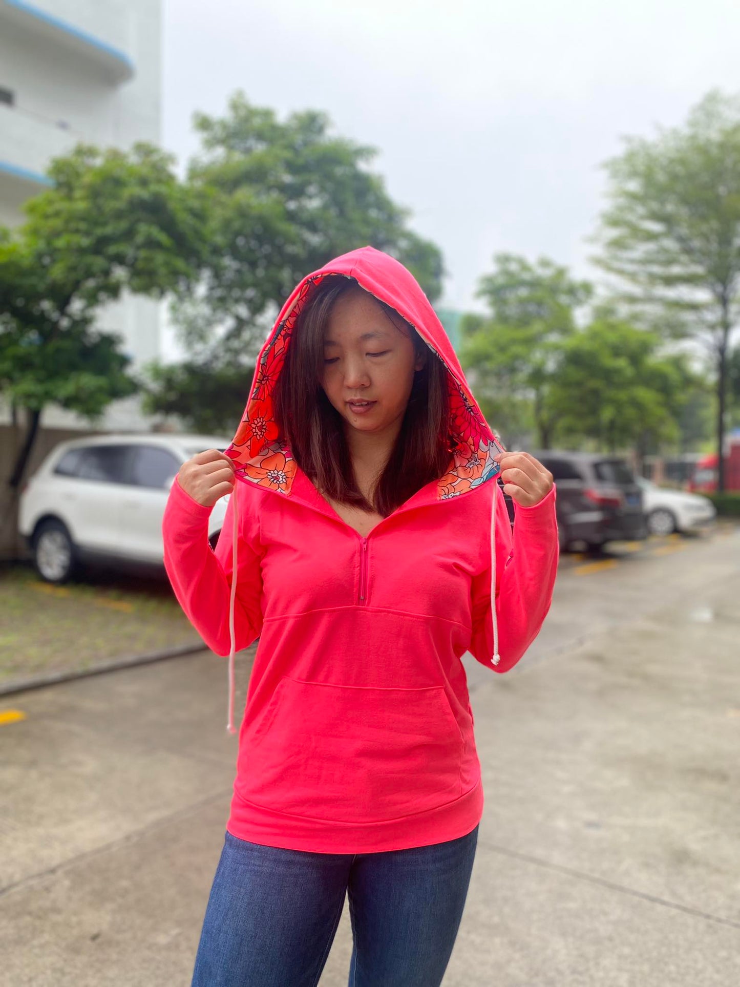 PREORDER: Audre Half Zip Hoodie in Three Colors