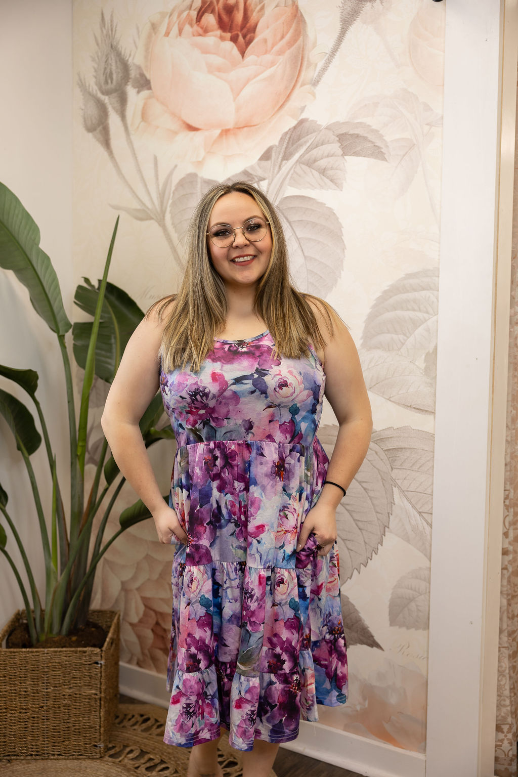 PREORDER: Sleeveless Tiered Dress in Four Colors