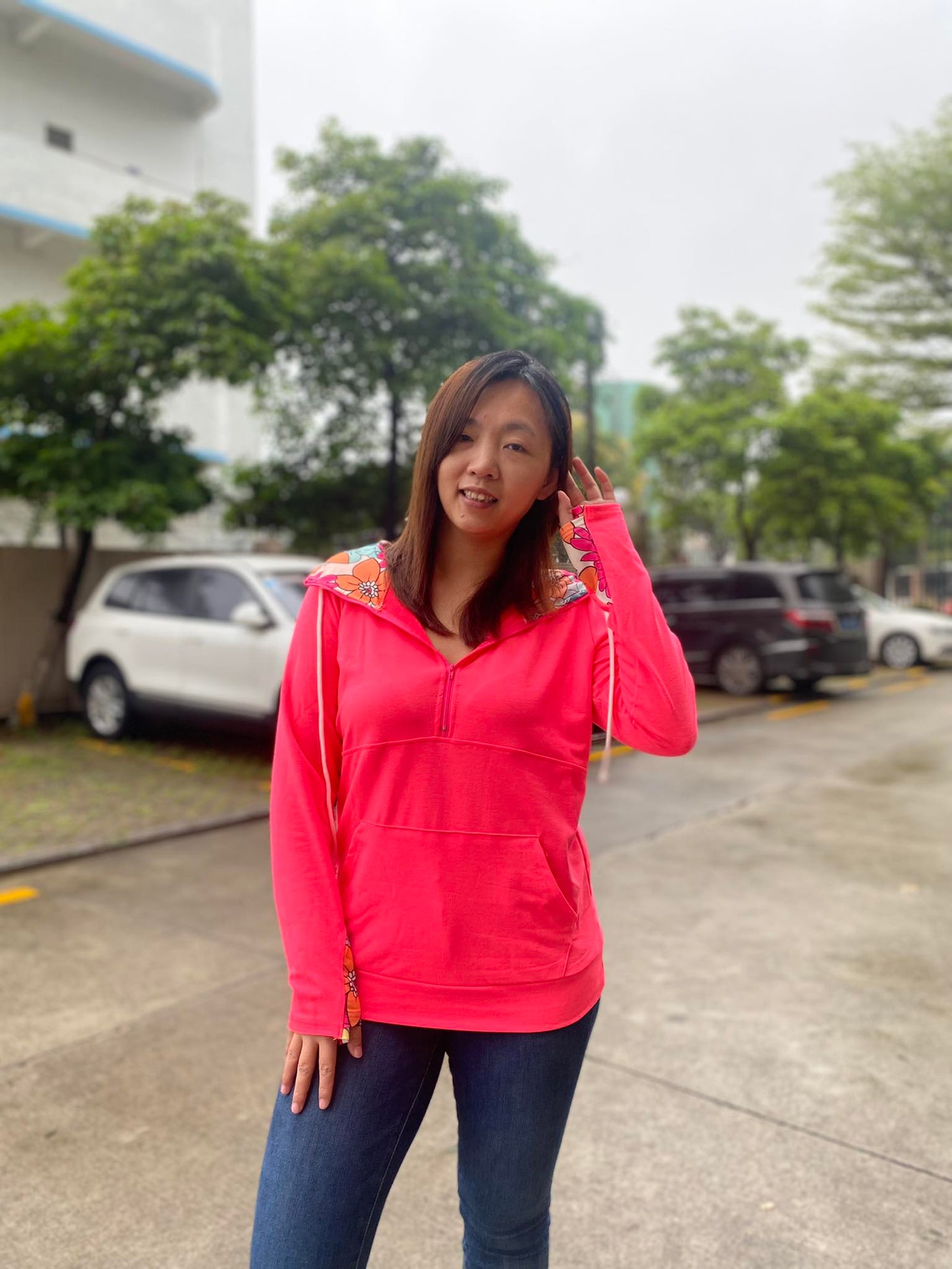 PREORDER: Audre Half Zip Hoodie in Three Colors