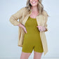 Zenana Solid Sports Romper