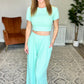 PREORDER: Petite Length Cropped Lounge Set in Four Colors