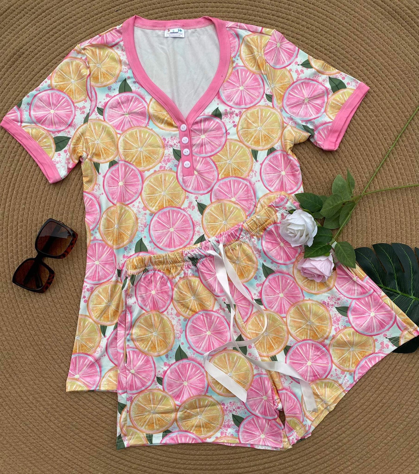 PREORDER: Short Sleeve Pajama Set in Assorted Prints