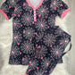 PREORDER: Halloween Short Sleeve Pajama Set in Three Colors