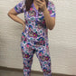 PREORDER: Halloween Short Sleeve Pajama Set in Three Colors