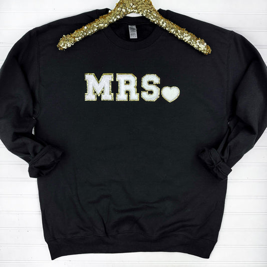 PREORDER: Mrs Chenille Patch Sweatshirt