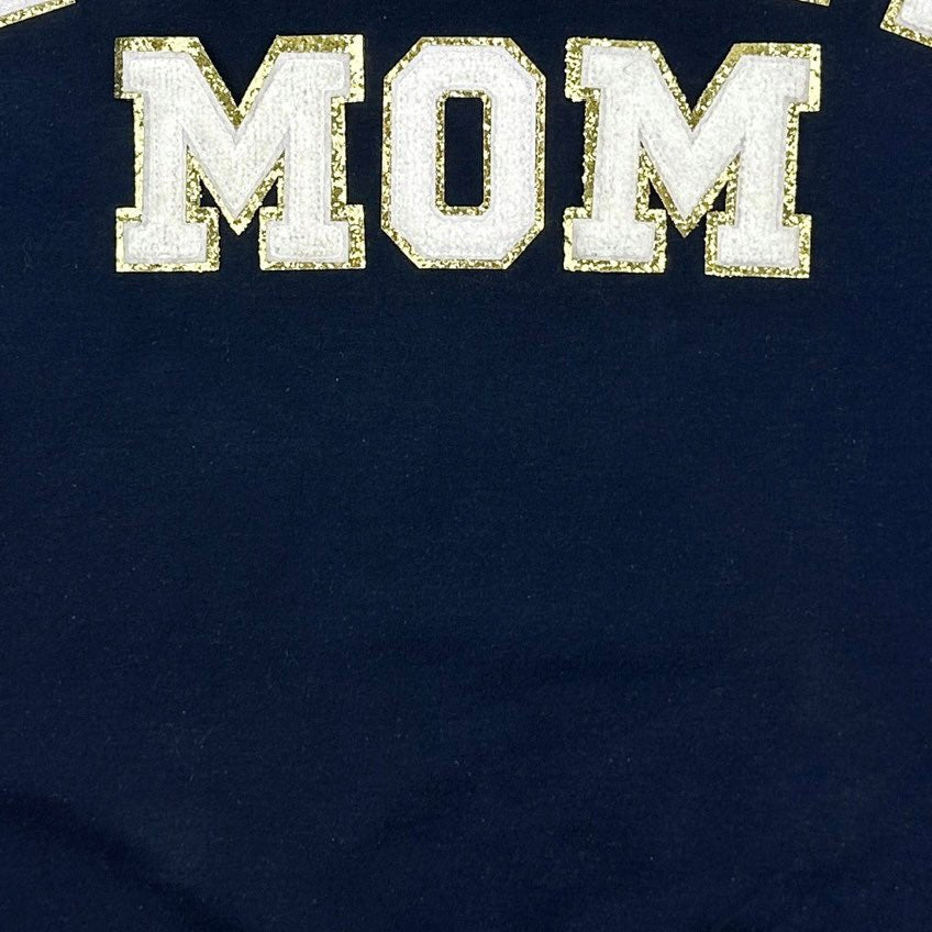 PREORDER: Swim Mom Chenille Patch Sweatshirt