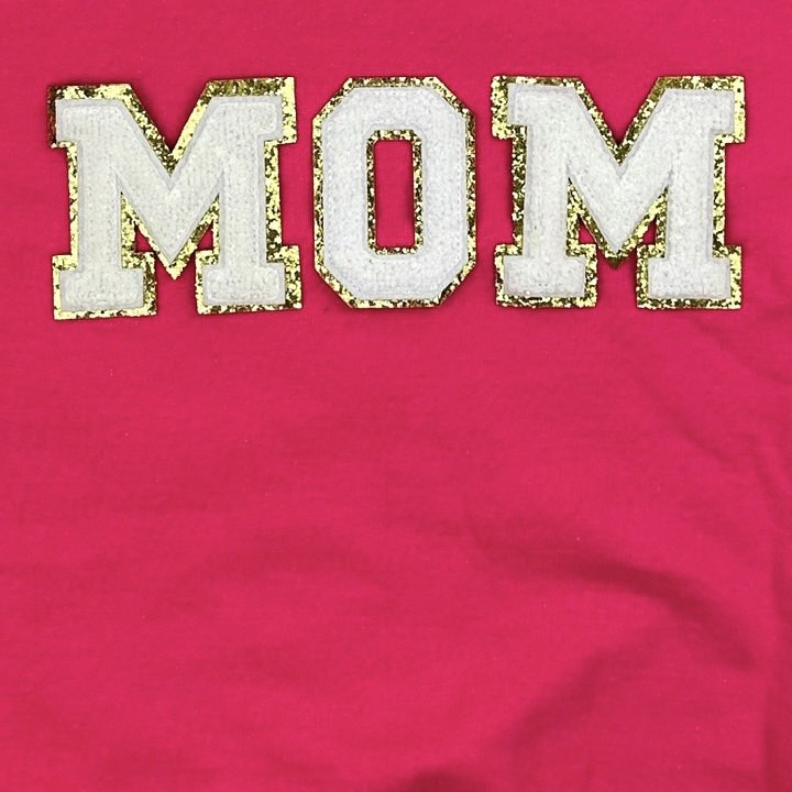 PREORDER: Softball Mom Chenille Patch Sweatshirt