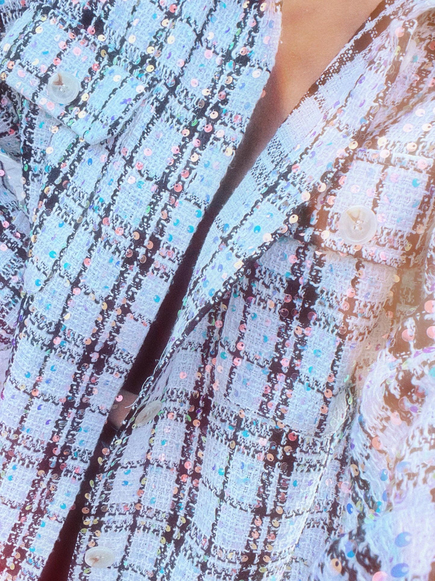 PREORDER: Lydia Sequin Shacket